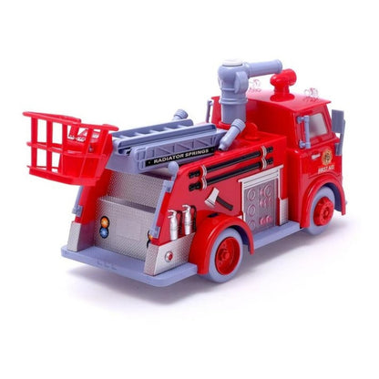 Lanza Burbuja Bomberos Camion De Juguete Autos Grua Juguetes