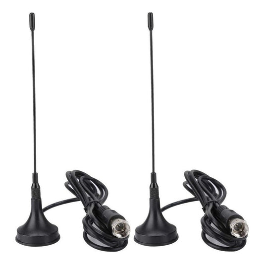 Pack X2 Mini Antena Digital Tv Antenas 10db Receptor Señal