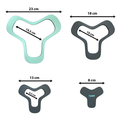 Set Posa Ollas Kit Posa Ollas 4 Tamaños Posa Ollas Silicona