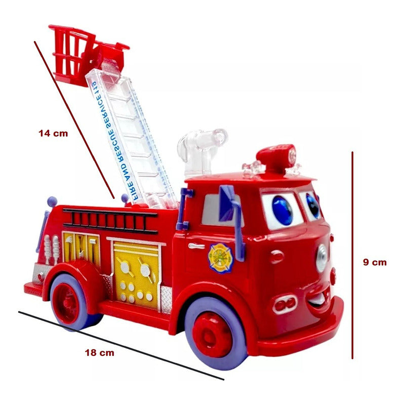 Camion De Juguete Auto Bomberos Grua Juguetes Niños Juegos
