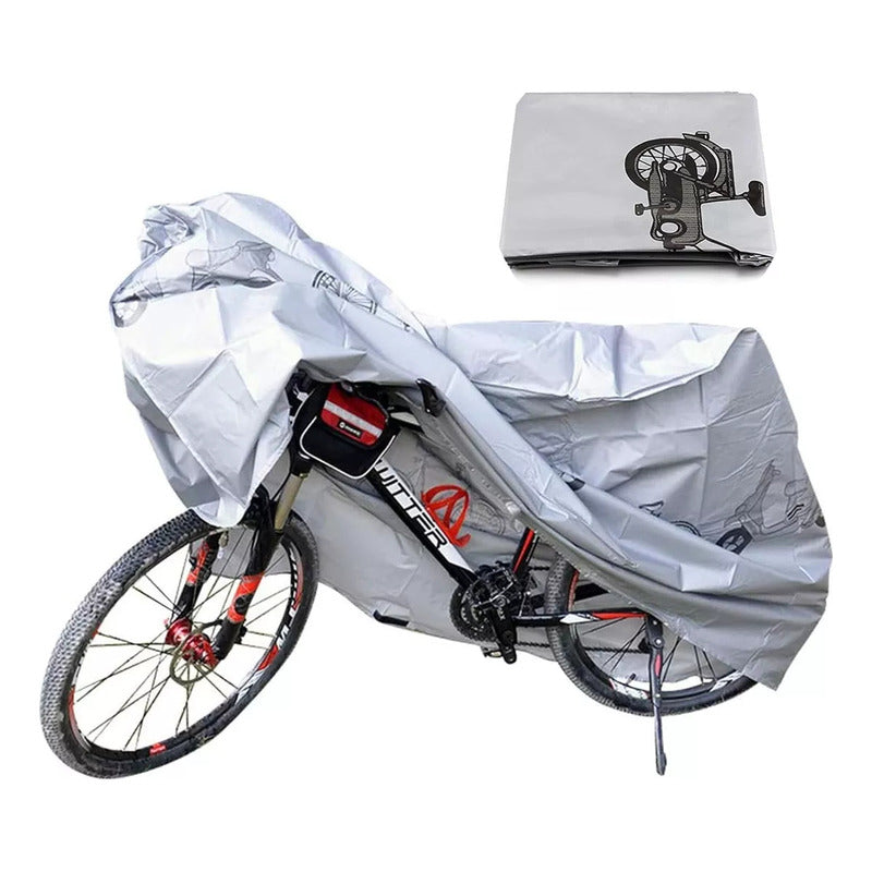 Cobertor Funda Cubre Bicicleta Impermeable Protector 200cm X50cm X100cm Funda Cubre Bicicleta O Moto Arcashopping Funda Cubre Bicicleta Funda Bicicleta Cobertora Impermeable