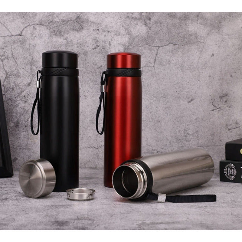 Termo Individual Termo Para Mate Botella Agua Acero Inoxidab