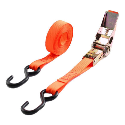 Eslinga Amarre 6m Con Rachet Linga De Carga Para Camioneta