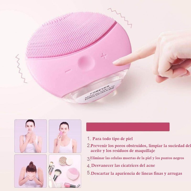 Cepillo Limpieza Facial Limpiador Facial Electrico Exfoliant