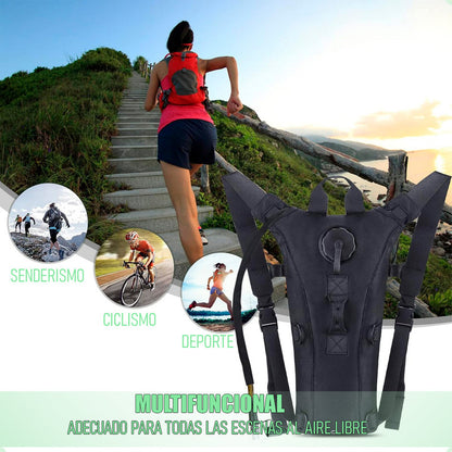 Pack Mochila Para Agua Mochila Camelback Hidratante+bolsa