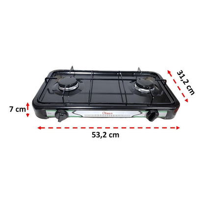 Cocina Dos Platos Gas Set Cocina Camping Cocina Camping Gas