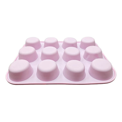 Pack X2 Molde Cupcakes Molde De Silicona 12 Cup Molde Muffin