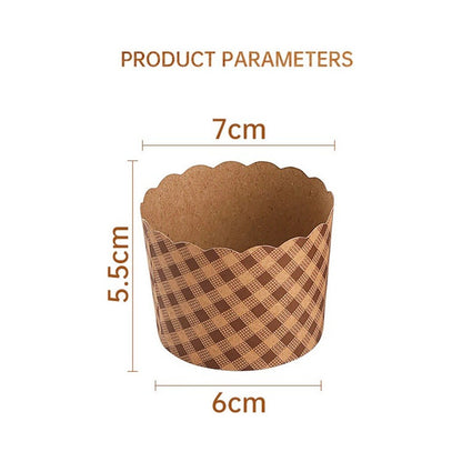 Pack 12 Moldes De Papel Para Cupcake Molde Decoración Muffin
