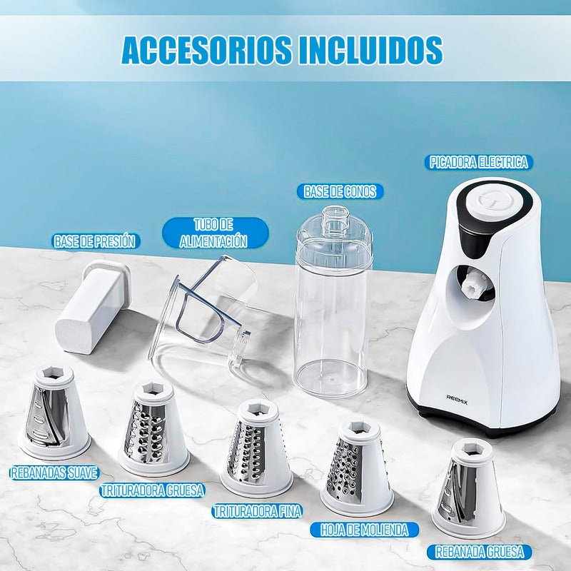 Cortadora De Vegetales Electrica Rebanador Verduras Rallador Arcashopping Cortadora De Verduras Picadora De Papa Electrica Cortador De Cebolla Electrica Rebanador Electrico