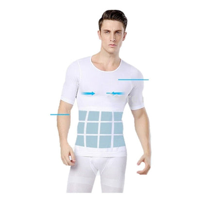 Polera Reductora Polera Faja Compresion Hombre Adelgazante H