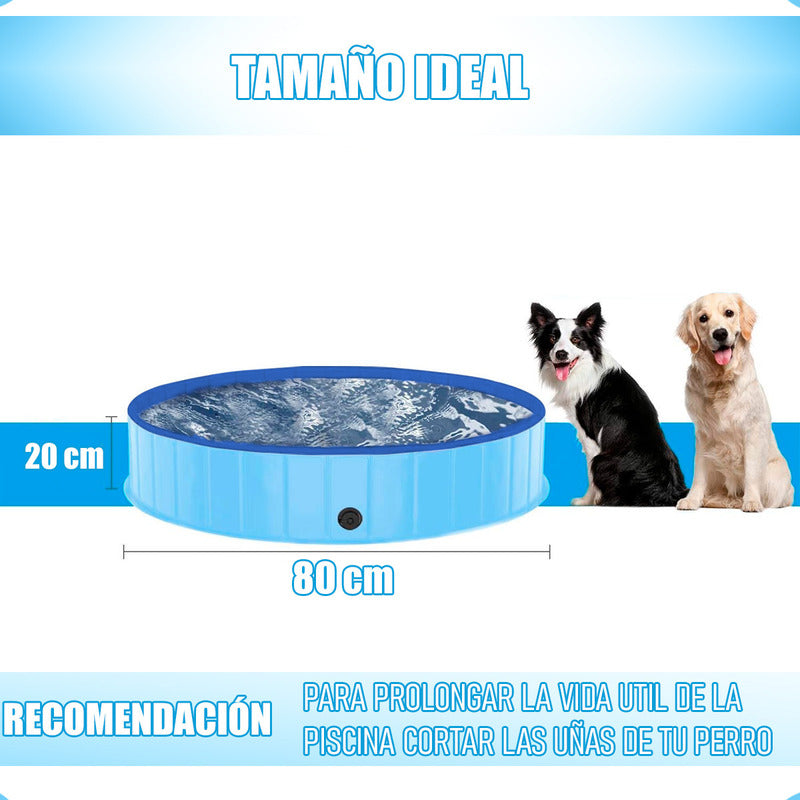 Piscina Plegable Para Perro Piscina De Baño Bañera Plegable