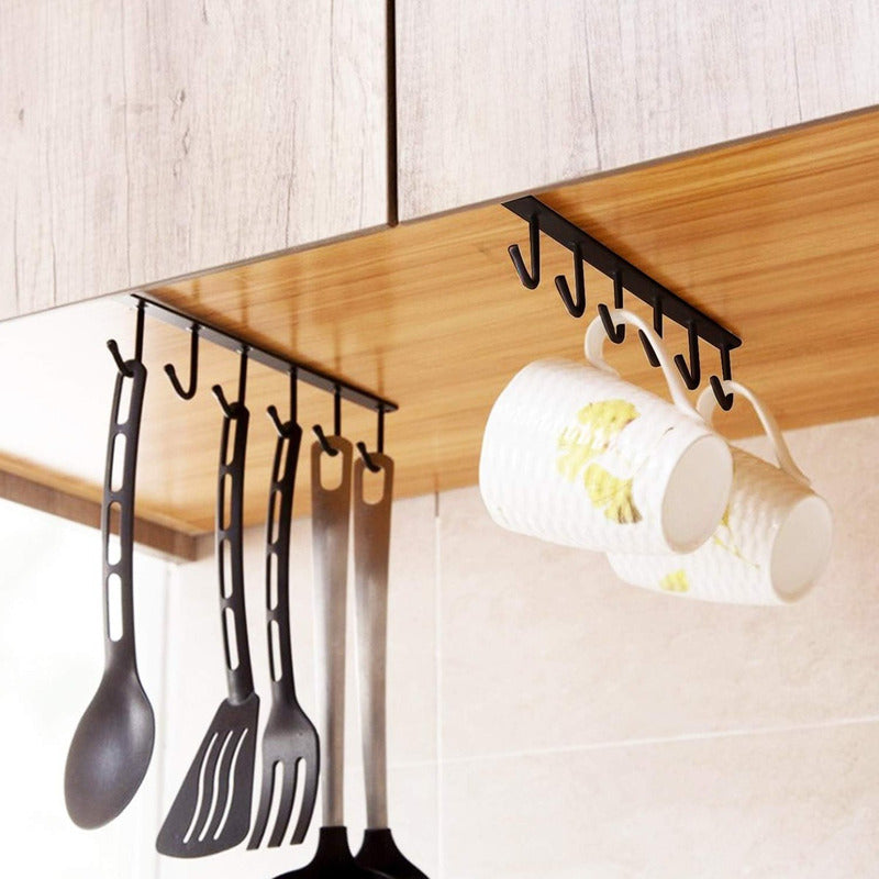 Soporte Colgador Cocina Colgador Tazas Soporte Metal Ganchos