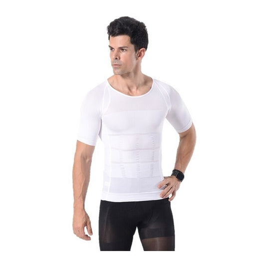 Polera Reductora Polera Faja Compresion Hombre Adelgazante H