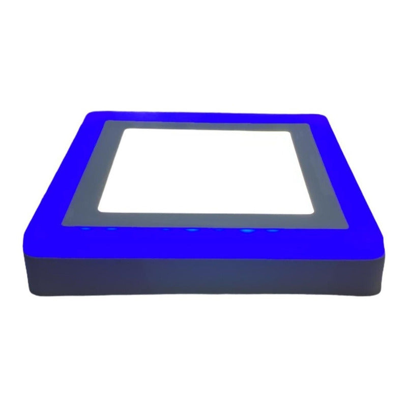 Pack X2 Foco Sobrepuesto Led 18w+6w Focos Led Plafon Panel