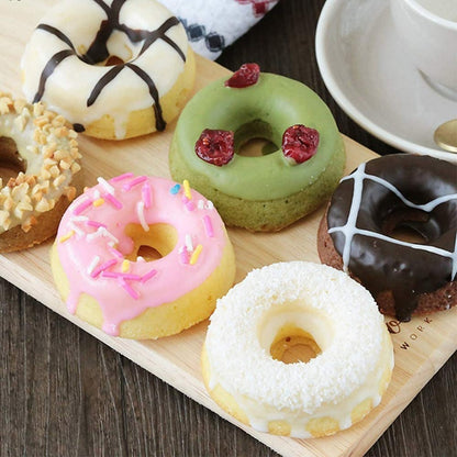 Pack X2 Molde 12 Rosquillas Queques Anti Adherente Donuts