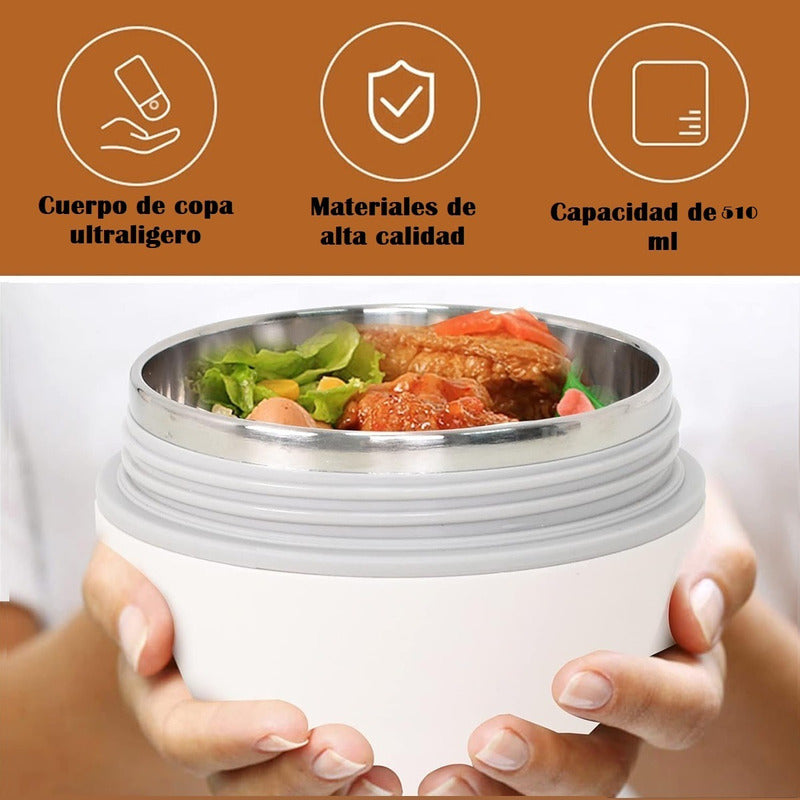 Termos De Comida Lonchera Portátil Termo Comida Lonchera