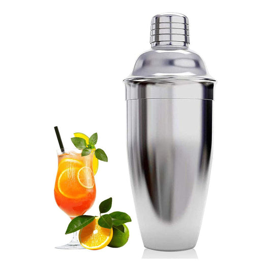 Vaso Coctelero Acero Inoxidable Tragos Coctel 500ml Bebidas