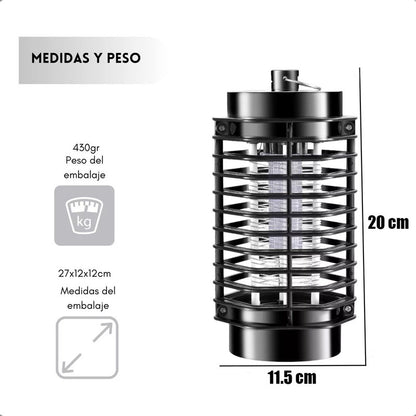 Lamparas Mata Moscas Plástica Negro Lamparas Mata Insectos 220v Luz Ultravioleta Mata Insectos Electrico Negro Arcashopping Mata Insectos Electrico Mata Moscas Electrico Lampara Led Uv