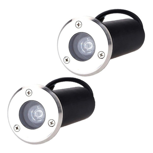 Pack X2 Focos Embutidos Led Focos Embutidos Focos Piso 1w