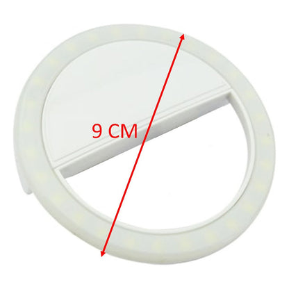 Anillo De Luz Celular Aro De Luz Para Celular Selfie Foto Pi