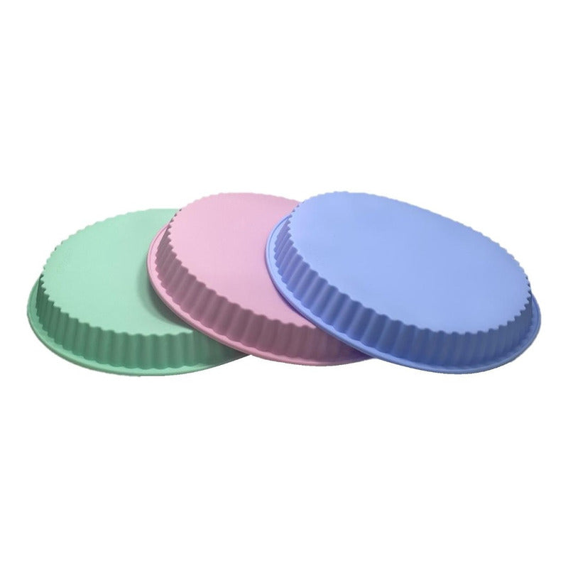 Molde Tartaleta Silicona Molde Torta Silicona Reposteria Red
