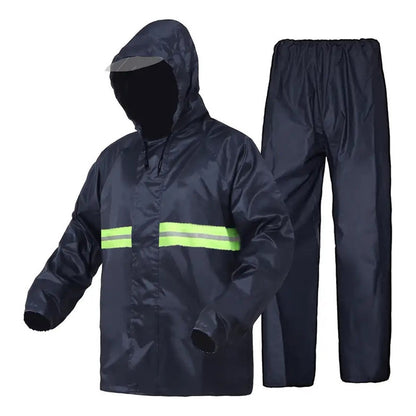 Traje Lluvia Impermeable Trajes De Agua Impermeable 2 Pcs