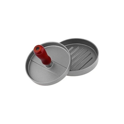 Prensa Para Hamburguesas Bbq Asado Cocina Parrilla Color Gris