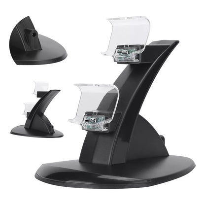 Cargador Doble Control Ps4 Cargador De Joystick Mando Ps4 Arcashopping Cargador Para Joystick Ps4 Organizador De Juegos Ps4 Accesorio Ps4 Soporte Dual