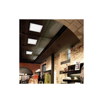 Foco Led Panel Plafon Sobrepuesto Cuadrado 18w Luz Fria