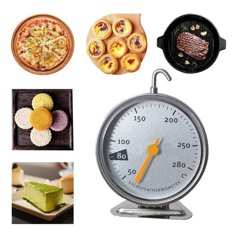 Termómetro Para Horno Medidor Termómetro Cocina Acero Inoxid