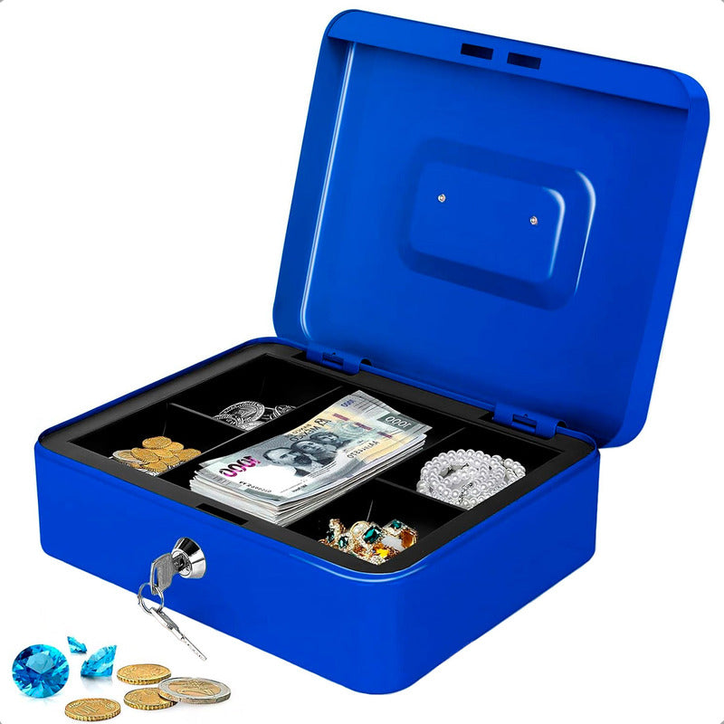 Cajas Fuertes Caja De Seguridad Caja De Dinero Metalica Llav
