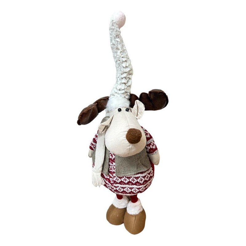 Muñecos De Navidad Muñecos Navideños Patas Largas Reno