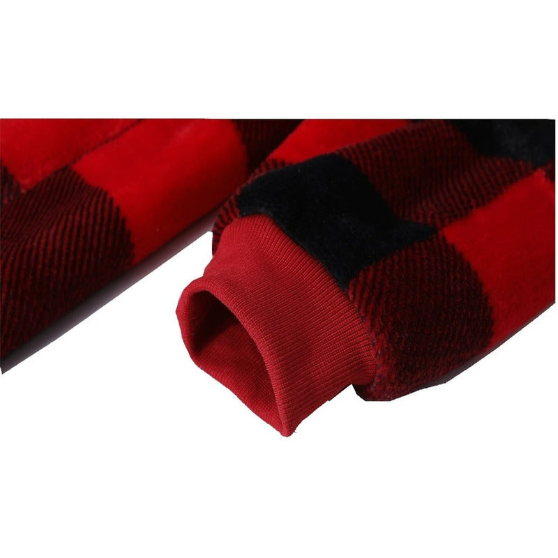 Pijama Micropolar Mujer Felpa Manta Polar Sherpa Hombre