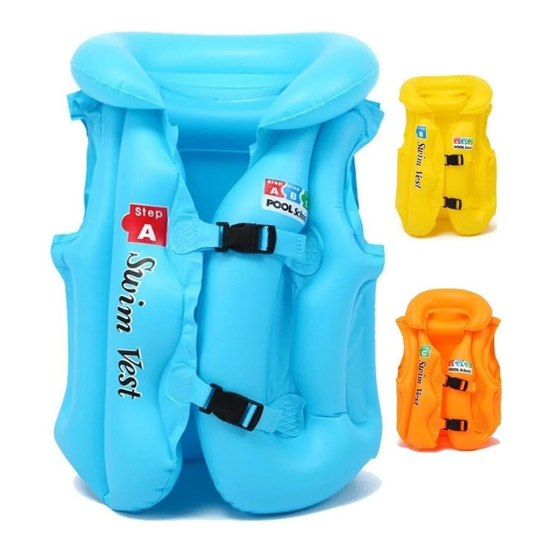 Flotador Niño Flotador Niña Chaleco Inflable Para Piscinas L