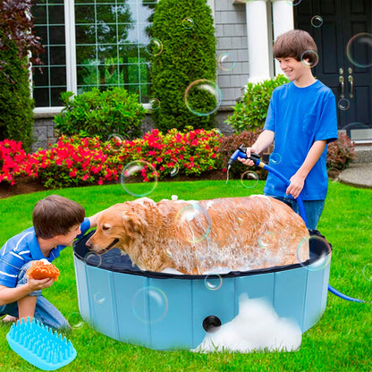 Piscina Para Perros Piscina Plegable Mascotas Perro 120x30cm