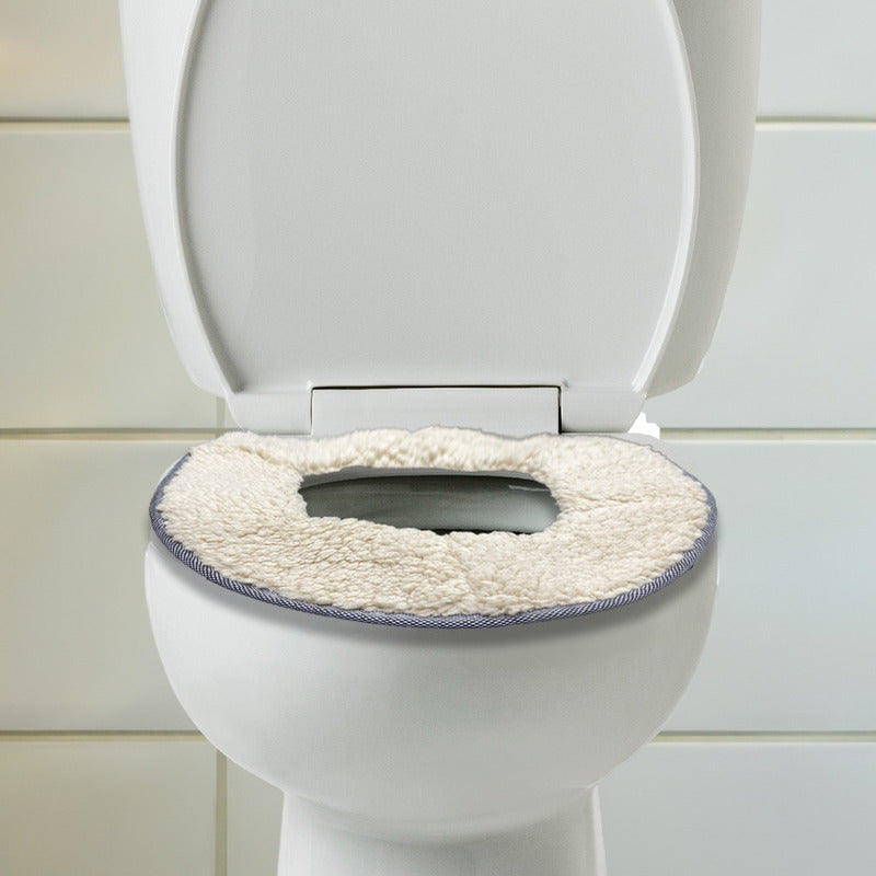 Funda Cubre Asiento Inodoro Tapa Baño Asiento Wc Invierno