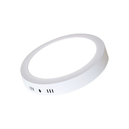 Pack X2 Foco Redondo Foco Led Sobrepuesto 12w Lamparas Techo