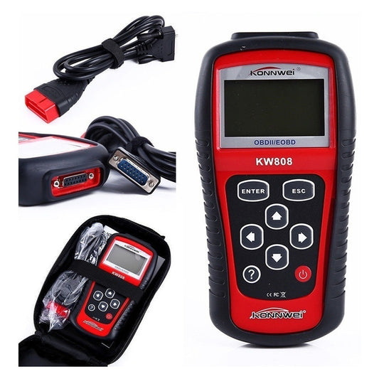 Scanner Auto Automotriz Obd2 Obdii Konnwei Kw808 Automotriz