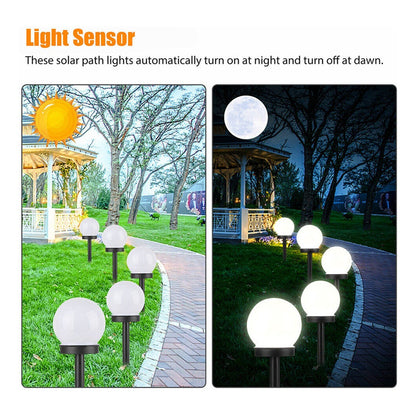 Pack X6 Luces Solares Jardín Faroles Solares Lampara Jardín