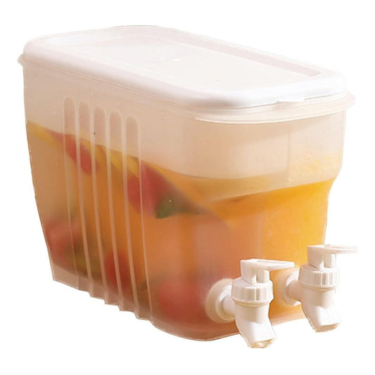 Jarras Jugo Bebidas Limonada Dispensadora Agua Doble Grifo