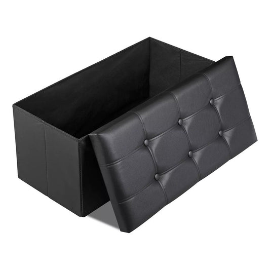Puff Organizador Taburete Plegable Banco Organizador Baúl