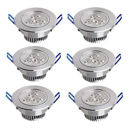 Pack X6 Foco Led Embutido Luminaria Led 3w Focos Embutidos