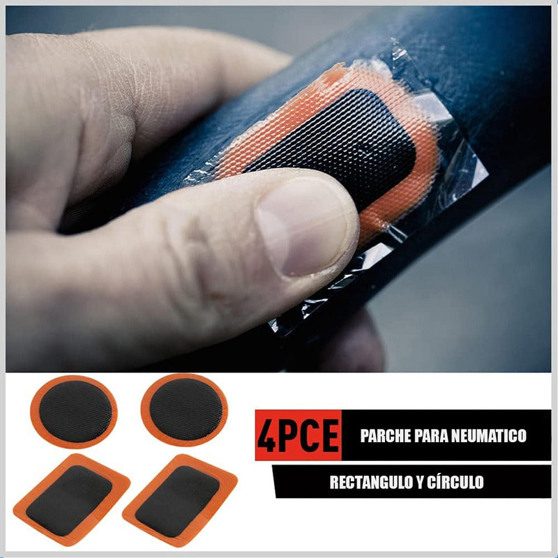 Kit Reparacion Pinchazo Llanta Bicicletas Parches Bicicletas