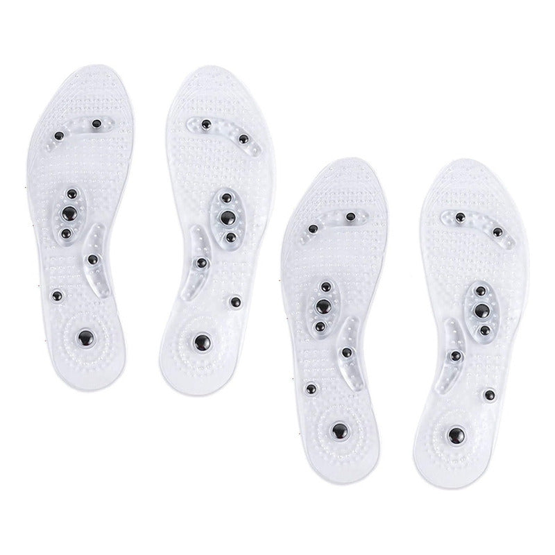 Pack X4 Plantillas Bio-magnética Plantillas Terapia Gel