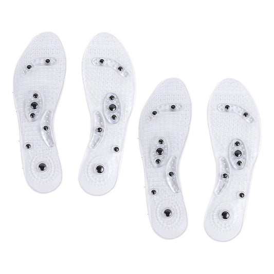 Pack X4 Plantillas Bio-magnética Plantillas Terapia Gel