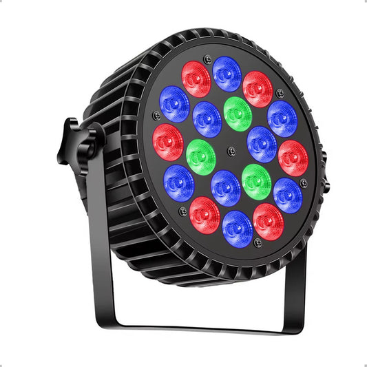 Luces De Fiesta Led Rgb Luz De Discoteca 18 Led Luz Led Foco