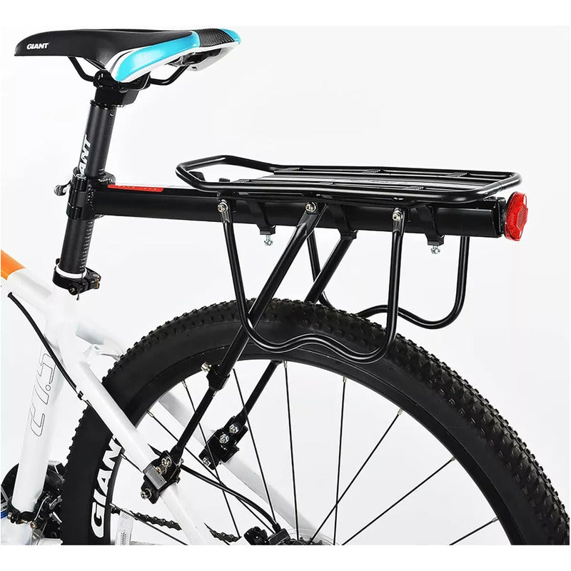 Parrilla Trasera Bicicleta Parrilla Bicicleta Aro 20-29 Parrillera De Bicicleta Ajustable Aluminio Arcashopping Porta Equipaje Bicicleta Trasero Parrillera Adaptable Con Reflector