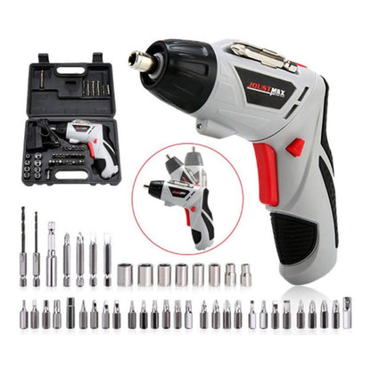 Atornillador Eléctrico Atornillador Inalambrico + Set 45 Pz