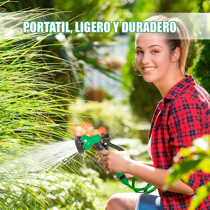 Pack X2 Manguera Espiral Riego Retratil 15 Mtrs Manguera Exp