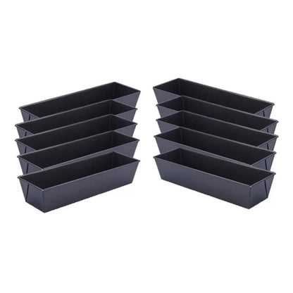 Moldes Reposteria Moldes Rectangulares X10 Pan Queque 35cm
